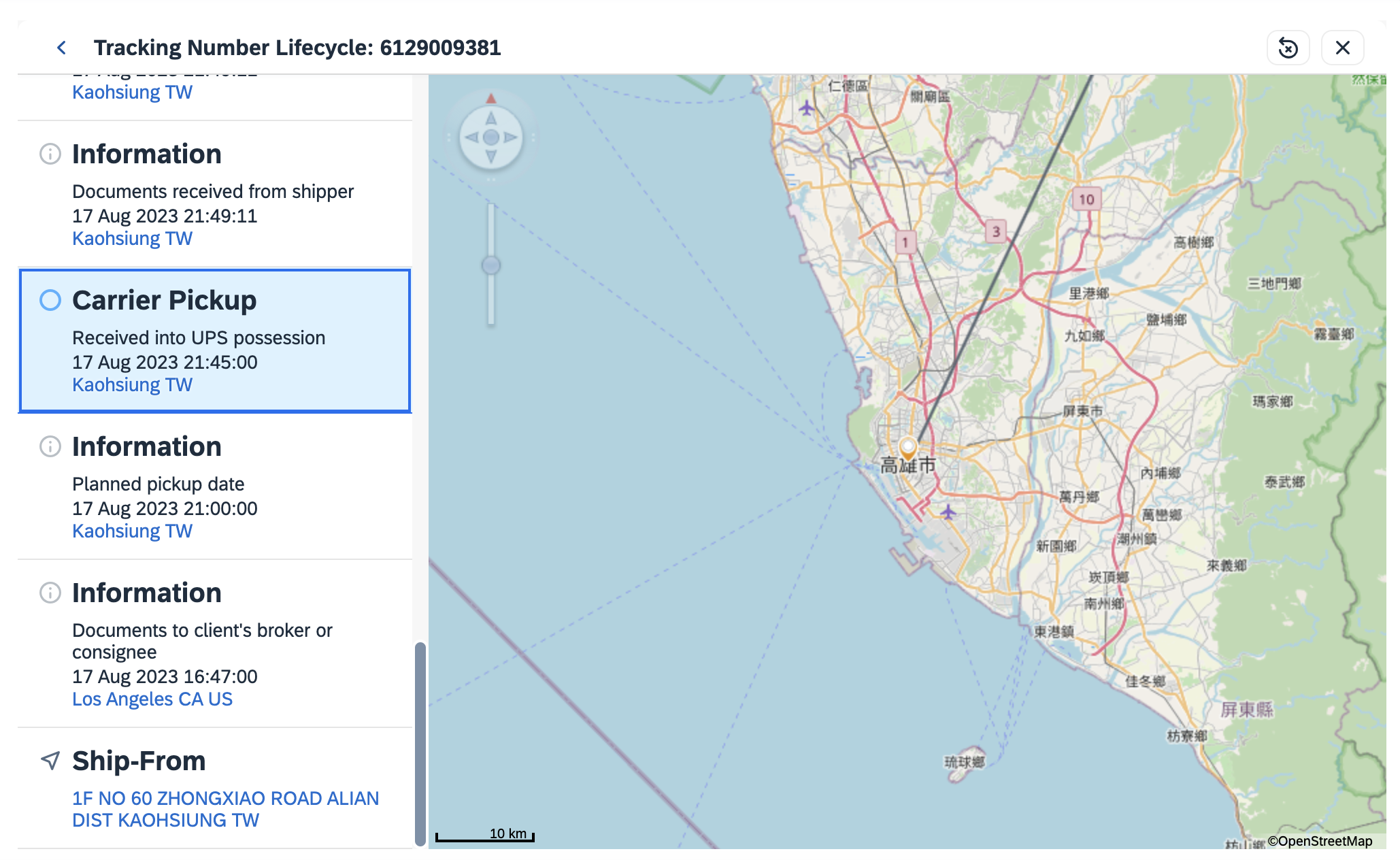Using Route Maps to View the Lifecycle of a Package – Intelligent Logistics